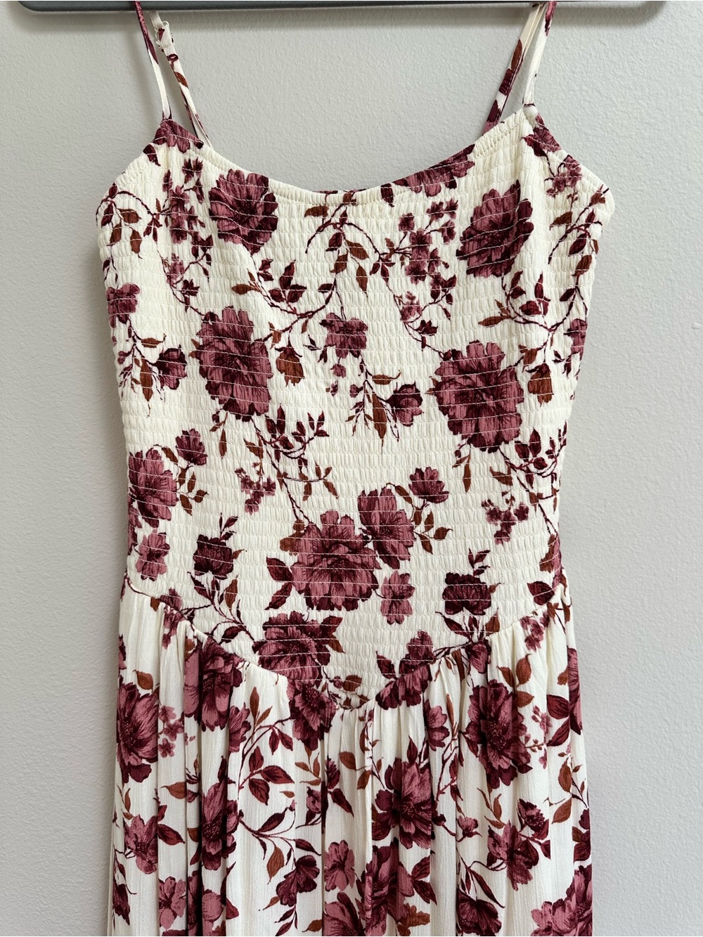 Jessica Simpson Floral Smocked Midi Dress NWT Medium Cottagecore Sundress - Picture 2 of 4